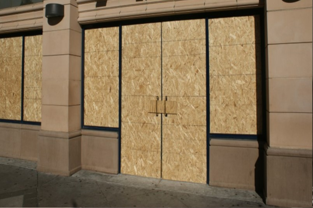 Boarding Up in Shoreditch, E2